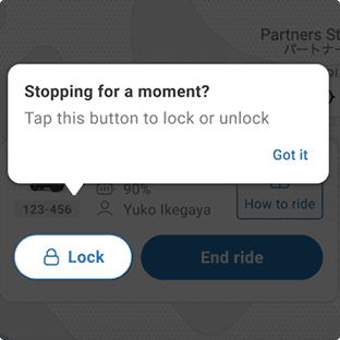 How to stop for a moment